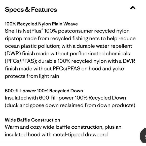 Patagonia Women's Bivy Hooded Vest Wavy Blue XL - Picture 11 of 14